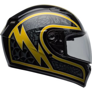 Bell Qualifier L Scorch Black / Gold Flake