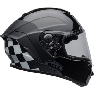Bell Star Dlx Mips S Lux Checkers Matte / Gloss Black / White