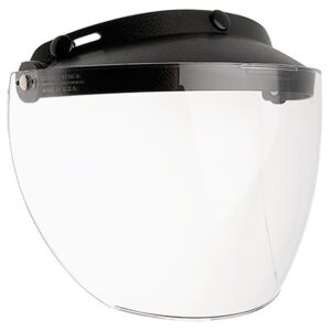 Bell Custom 500 3 Snap Flip Shield One Size Clear