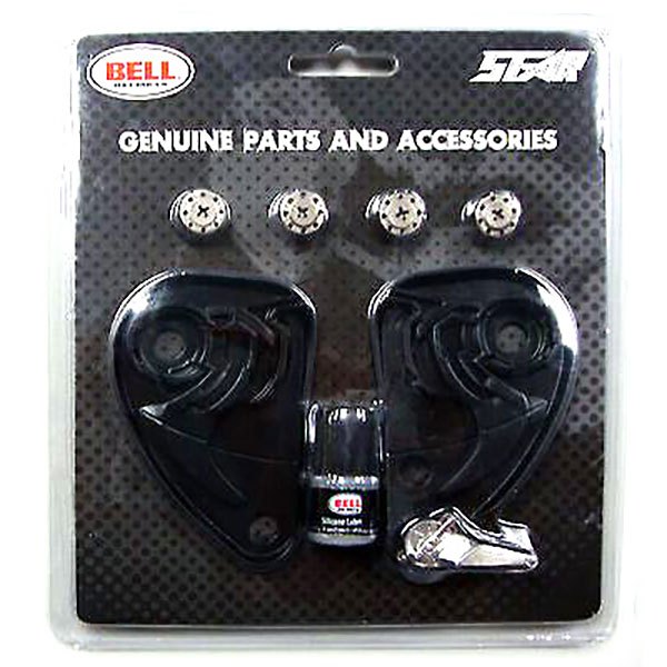 Bell Star 2005-201 Shield Hinge Plate Kit One Size