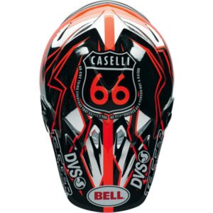 Bell Moto-9 Flex/moto 9 Mips Visor One Size Tagger Caselli Memorial Fluo Orange