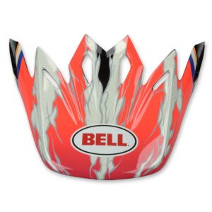 Bell Moto-9 Flex/moto 9 Mips Visor One Size Airtrix Laguna Orange / White