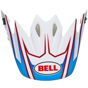 Bell Mx-9 Mips Visor One Size Pinned White / Blue