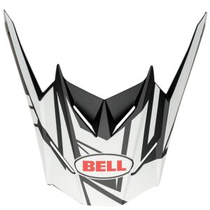 Bell Sx-1 Visor One Size Stack Matte Black / White