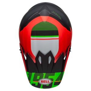 Bell Mx-9 Mips Visor One Size Strike Red / Green / Black