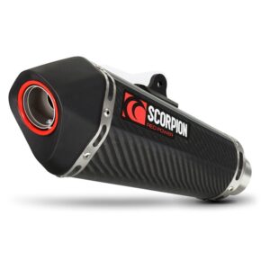 Scorpion Serket Taper Slip On Carbon Fibre Z800e 13-16 One Size Black