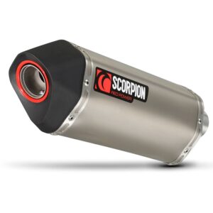 Scorpion Serket Parallel Slip On Titanium Dl1000 V-strom 14-19 One Size Natural
