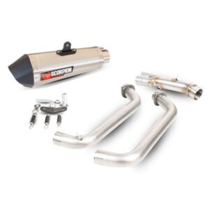 Scorpion Serket Taper Titanium Mt-07 14 Not Homologated One Size Natural