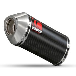 Scorpion Carbine Slip On Carbon/stainless Gsf Bandit 650 07-11/1250 07-15 Not Homologated One Size Black