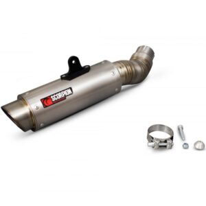 Scorpion Rp1gp Slip On Titanium Ninja Zx-10r 16-20/zx-10rr 17-20 One Size Natural
