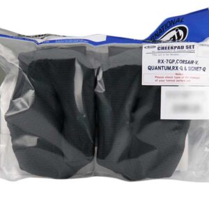 Arai Rx-7 Gp/quantum Cheek Pads 20 Mm One Size Black