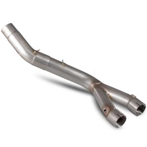 Scorpion Serket Taper/rp1gp/oe Yzf 1000 R1/r1m 15-19 Stainless Catalyst Removal Pipe One Size Silver