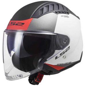 Ls2 Of600 Copter XS Urbane Matt White / Red