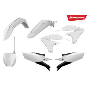 Polisport Mx Kit Yamaha Yz250f 19-20 Yz450f 18-20 One Size White