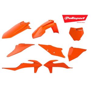 Polisport Mx Kit Ktm Sx/sx-f/xc/xc-f 19-20 One Size Orange 16 KTM