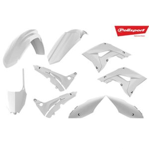 Polisport Mx Kit Restyling Honda Cr125/250 02-07 One Size White
