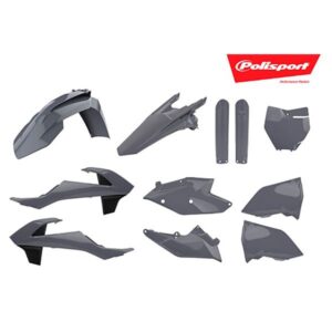Polisport Kit Ktm Sx/sx-f/xc/xc-f 16-18 One Size Grey