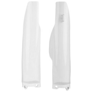 Polisport Fork Guard Kawasaki Kx125/250 04-08 Kx250f 04-05 Suzuki Rmz250 04-06 One Size White