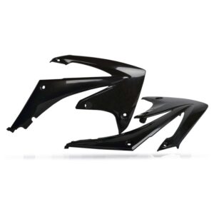 Polisport Radiator Scoops Honda Crf250r 10-13 Crf450r 09-12 One Size Black