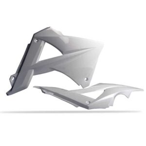 Polisport Radiator Scoops Gas Gas Ec/ec-e125/200/250/300/450 Ec450fse 10-11 One Size White