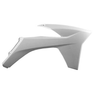 Polisport Radiator Scoops Sx/sx-f/xc/xc-f 11-12 Exc/exc-f 12-13 One Size White