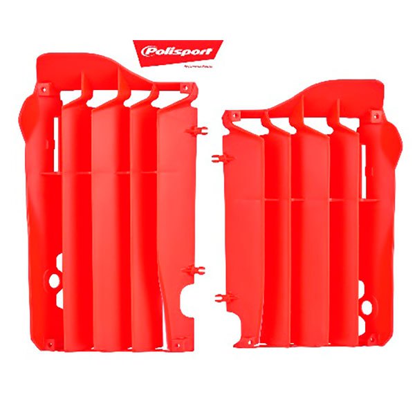 Polisport Radiator Louver Honda Crf450r 13-14 One Size Red CR 04