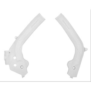 Polisport Frame Protector Ktm Sx/sx-f/xc/xc-f 16-18 Exc/exc-f/xc-w/xcf-w 17-19 Husqvarna Fc/tc/fx/tx 16-18 Te/fe 17-19 One Size White