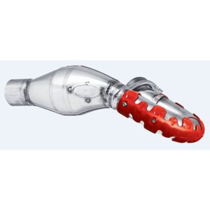 Polisport Armadillo Head Pipe Guard Short 4t One Size Red