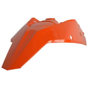 Polisport Rear Fender Ktm Sx/sx-f 07-10 Exc/exc-f 08-11 Xc 08-10 Xc-f 08-09 One Size Orange KTM