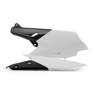 Polisport Side Panels Yamaha Yz250f 14-18 Yz450f 14-17 Wr250f 15-19 Wr450f 16-18 One Size White / Black
