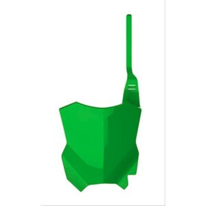 Polisport Number Plate Kawasaki Kx125/250 Restyling Kx450 20 One Size Green