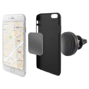 Ksix Car Smartphone Mesh Magnetic Support One Size Black