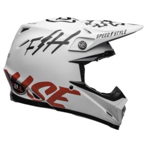 Bell Moto-9 Flex M Fasthouse WRWF White / Red / Black