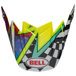 Bell Mx-9 Visor One Size Presence Black / White / Red