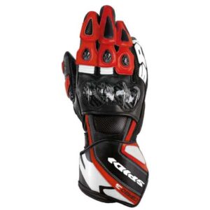 Spidi Carbo 3 Gloves S Black / Fluo / Red