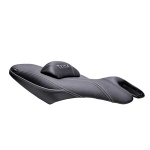 Shad Comfort Seat Yamaha Tmax500 Tmax530 2005-2016 Black-Grey with Grey Seams